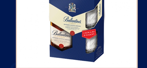 Ballantine's Finest в подарунковій упаковці