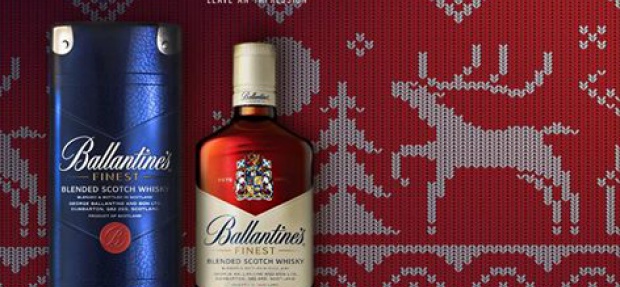 Віскі Ballantine's у новій різдвяній упаковці