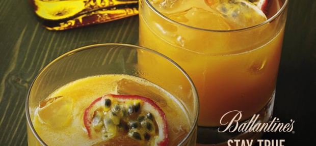 Коктейль Ballantine's Passion Sour