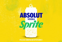 Готовий до вживання коктейль Absolut Vodka & Sprite 